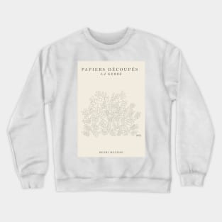 Henri Matisse - Cut-outs #20 Crewneck Sweatshirt